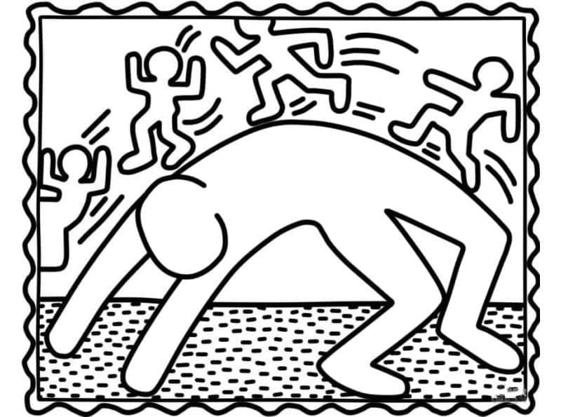 Keith Haring kép