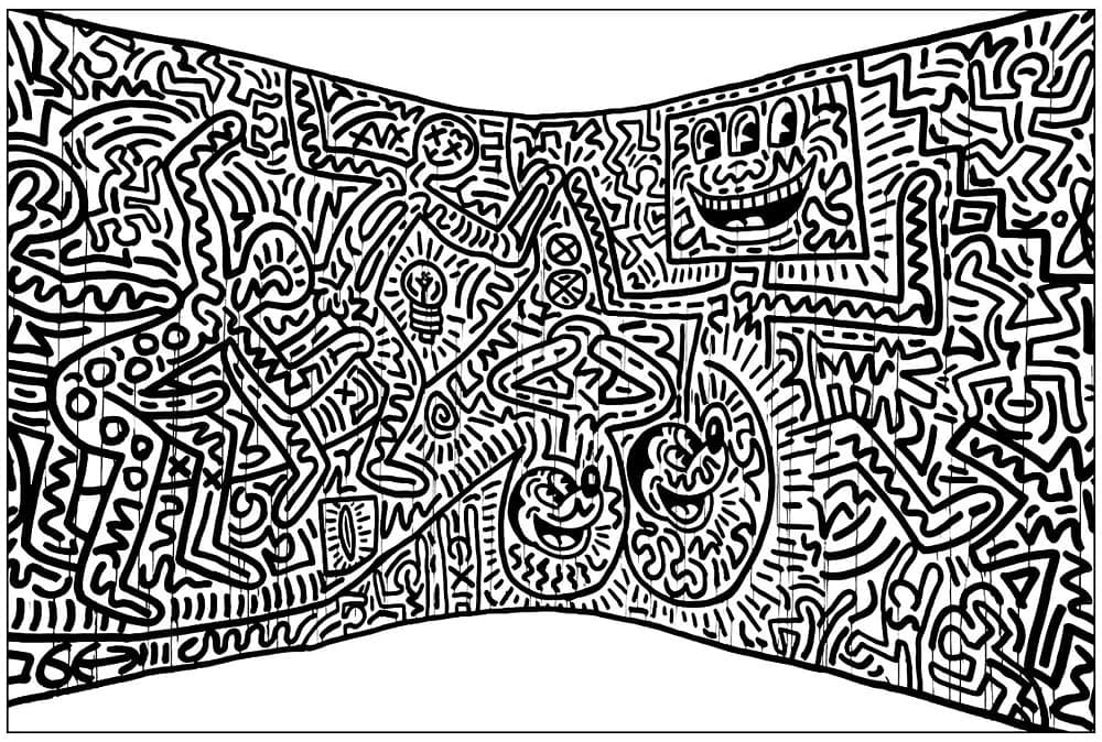 Keith Haring nyomtatható