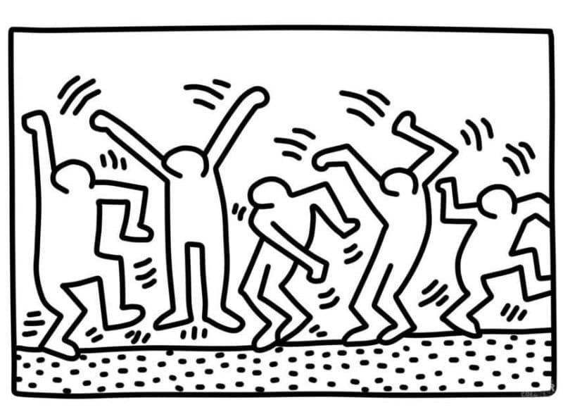 Keith Haring szabad