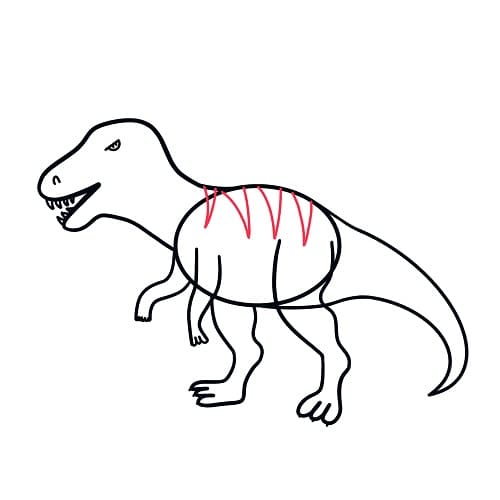 11. Lépés dinoszauruszt