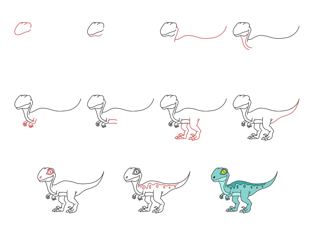 A prehistorikus világ villámgyors vadásza: Így kelts életre egy vagány raptort!