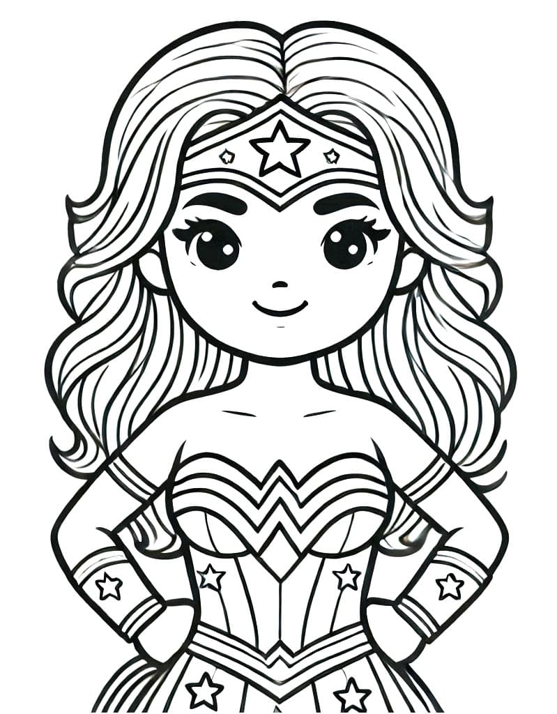 A Wonder Woman aranyos