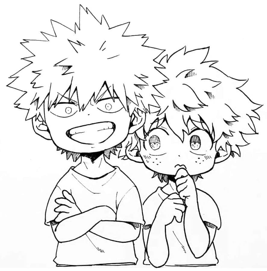 Bakugo és Midoriya