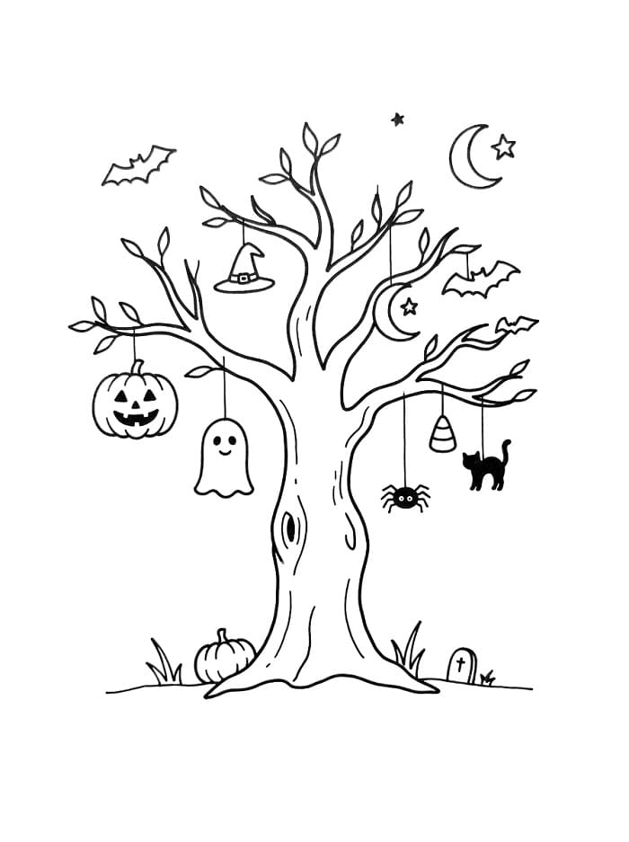 Halloween (43) színező