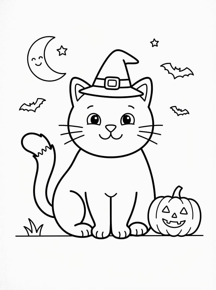 Halloween (49) színező