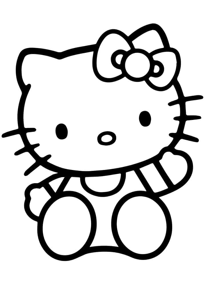 Hello Kitty integet