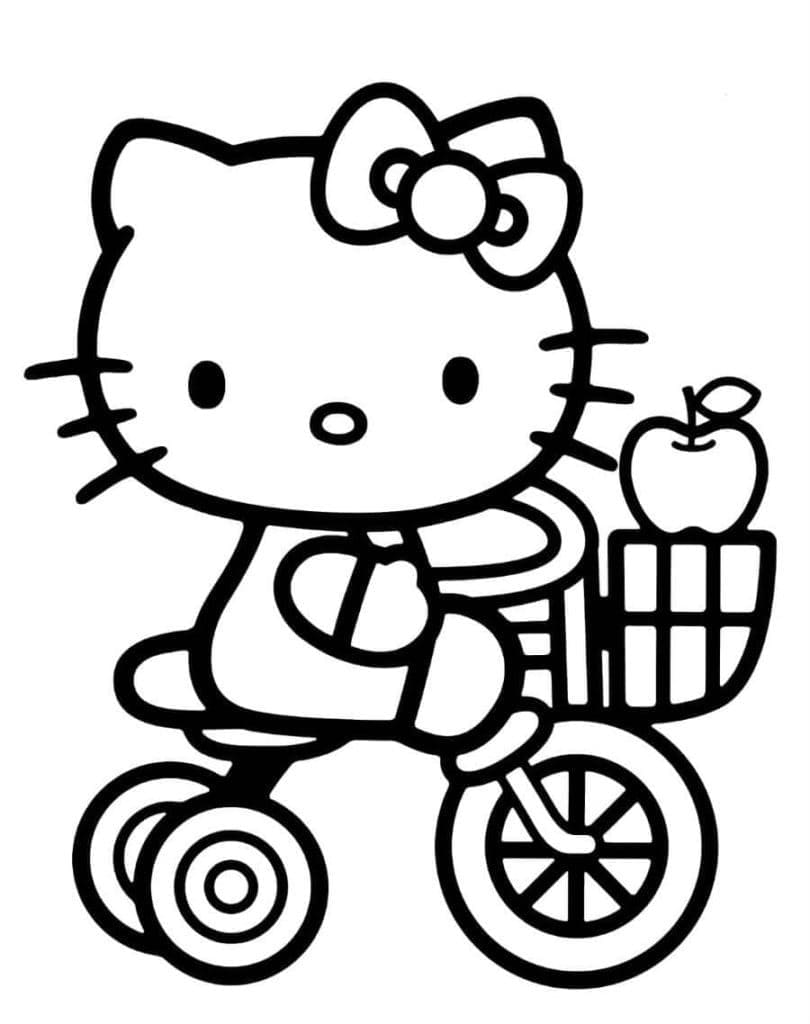 Hello Kitty triciklin