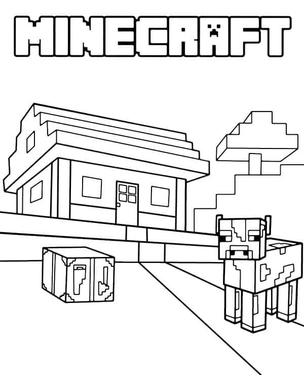 Minecraft ház