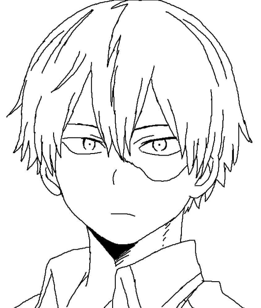 Todoroki Shouto Hősakadémia