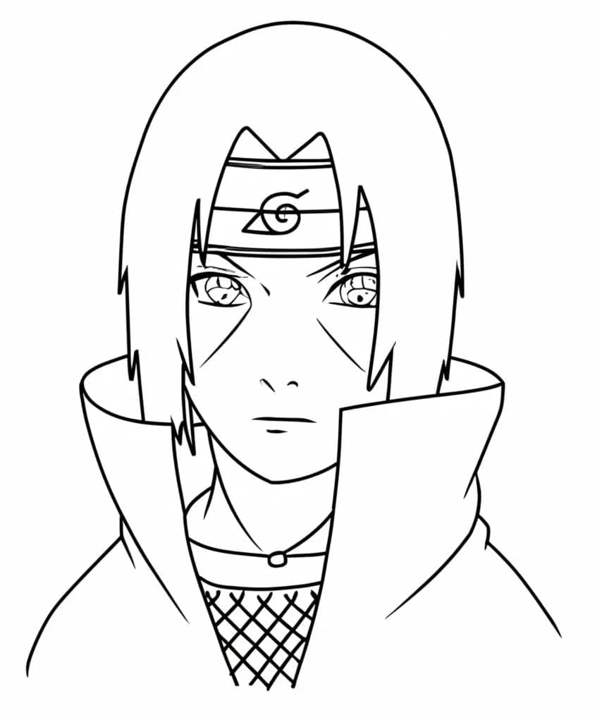 Itachi színező