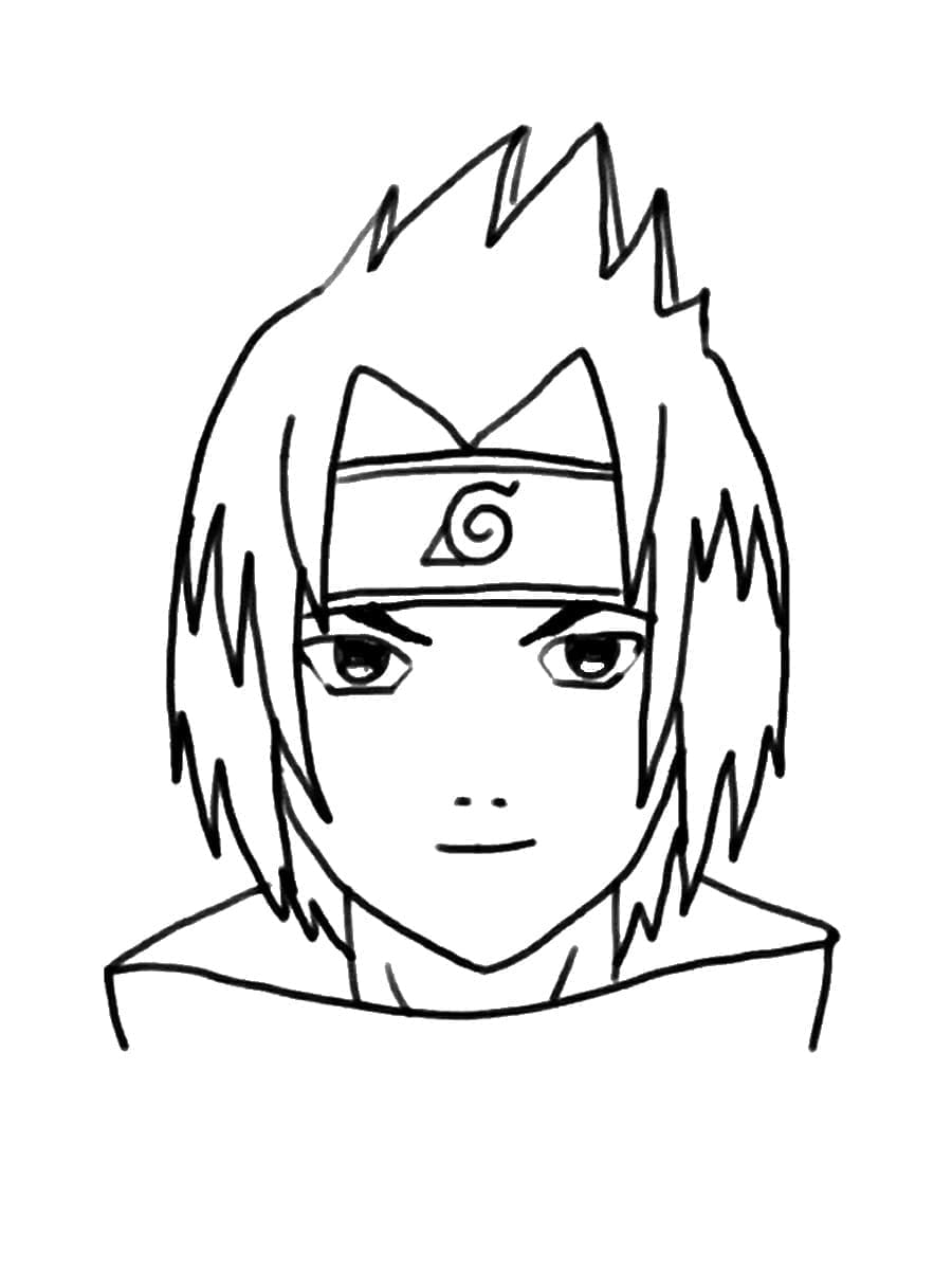 Sasuke színező