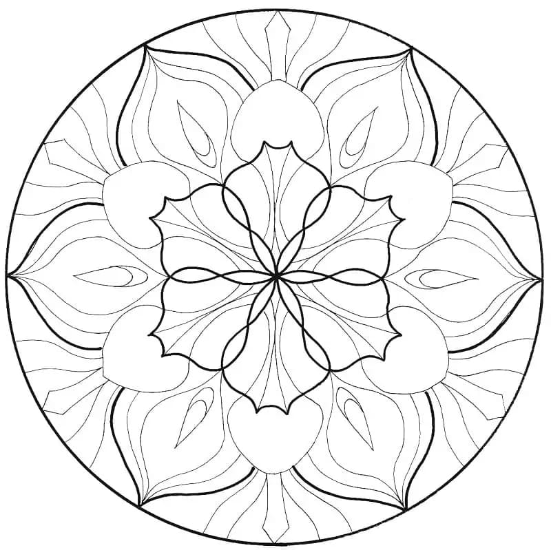 Virág mandala (1)