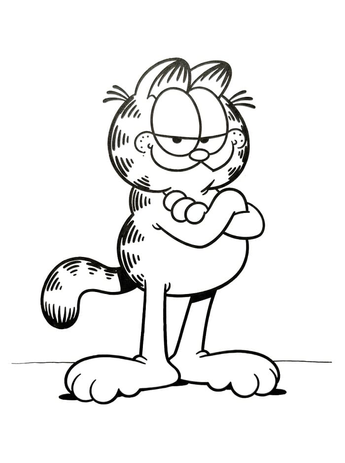 Garfield színezők