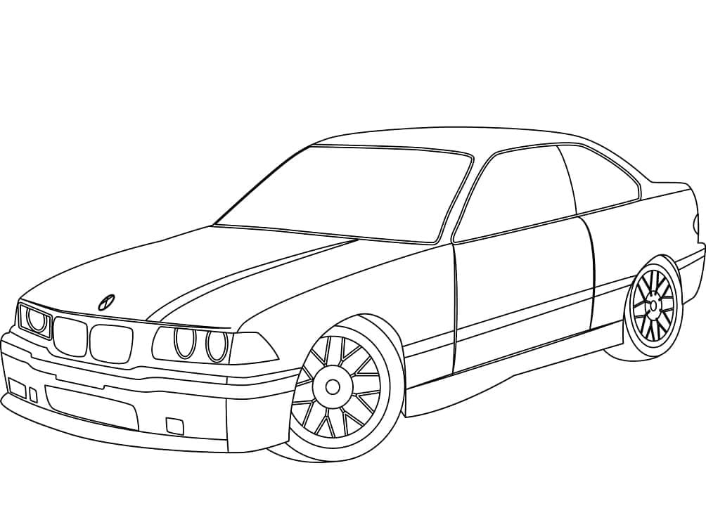 BMW E36 autó