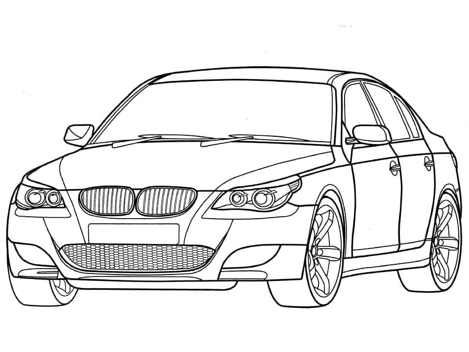 BMW M5 E60 autó