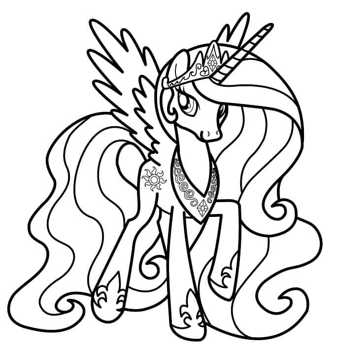 Celestia My Little Pony