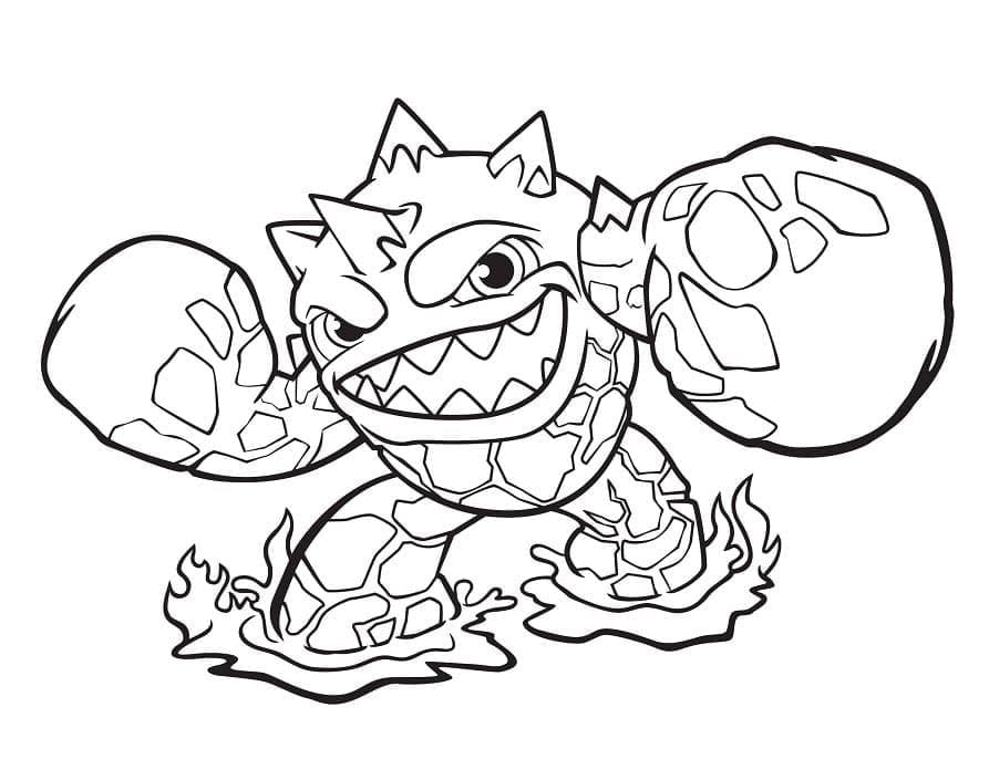 Eruptor Skylanders