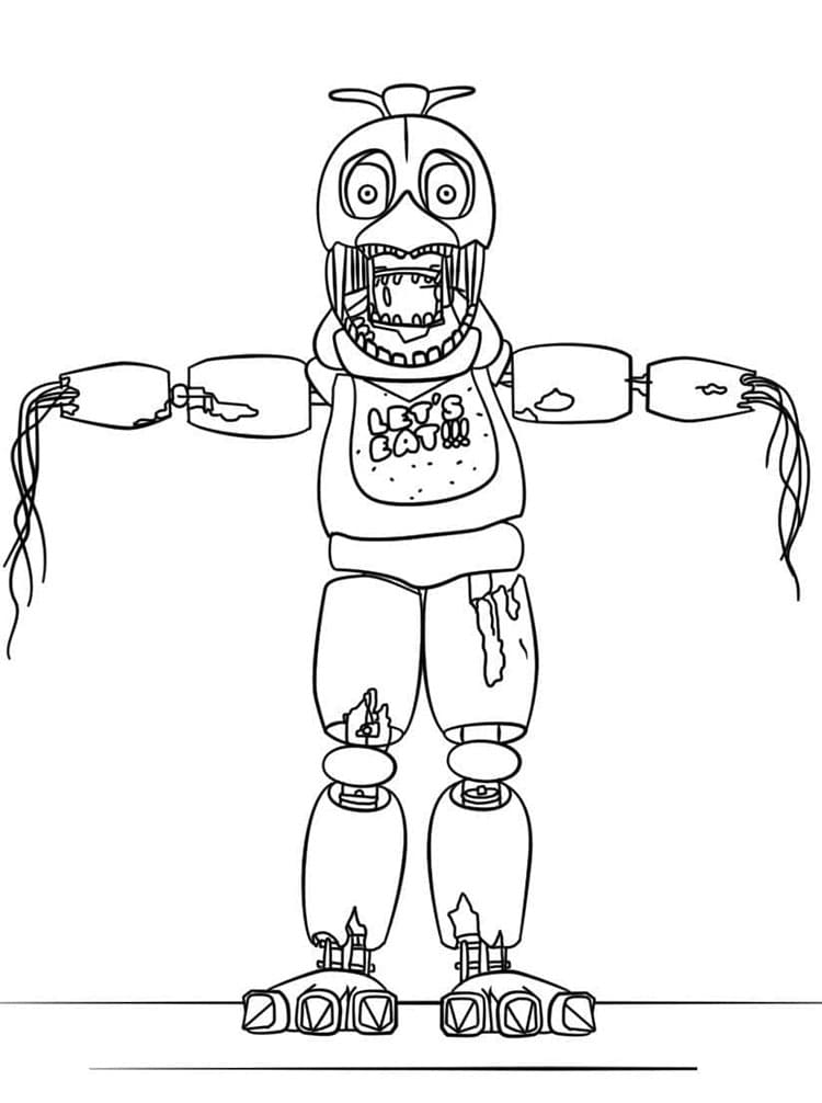 FNaF Withered Chica