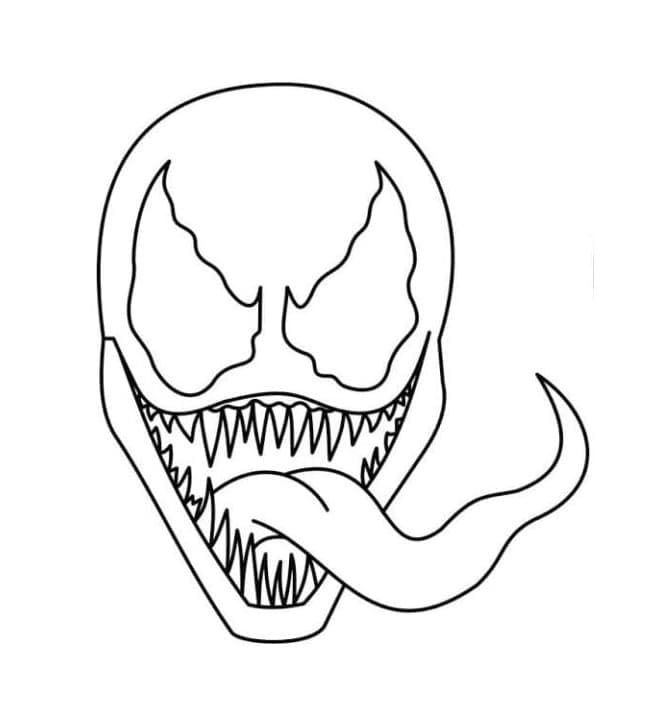 Venom maszkja