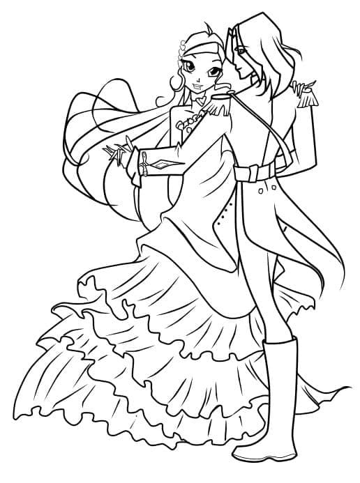 Bloom es Skye Winx Club