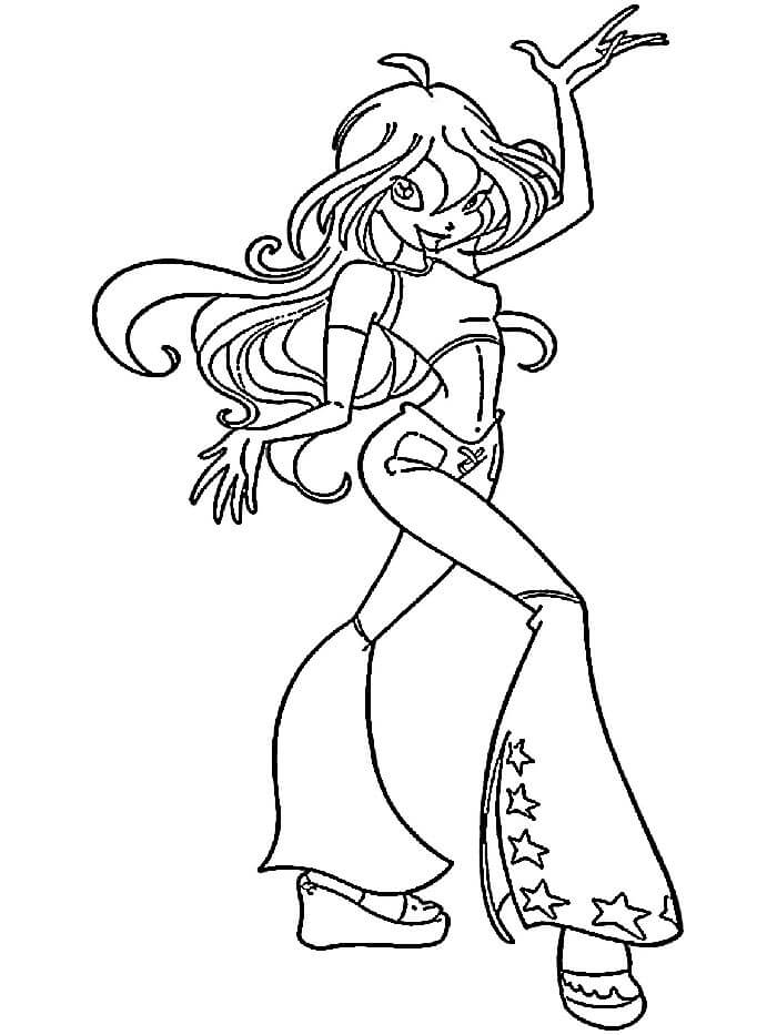 Winx Club ingyenesen nyomtatható
