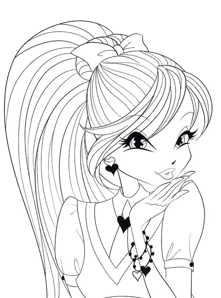 Winx Club nyomtatható kép
