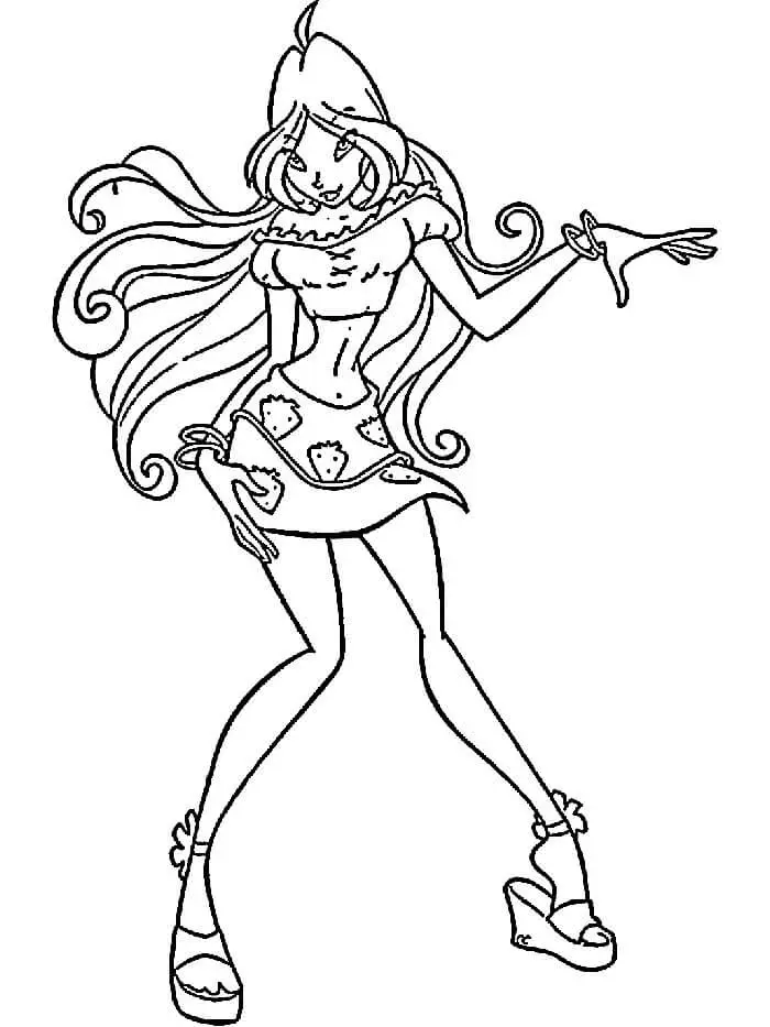 Winx Club színezni