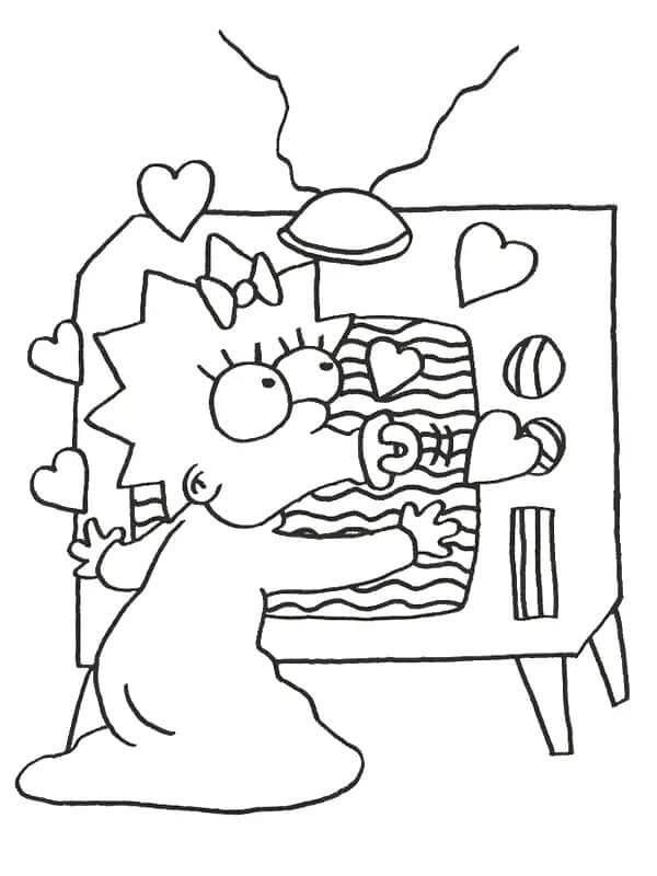 A Simpson Család Maggie Simpson