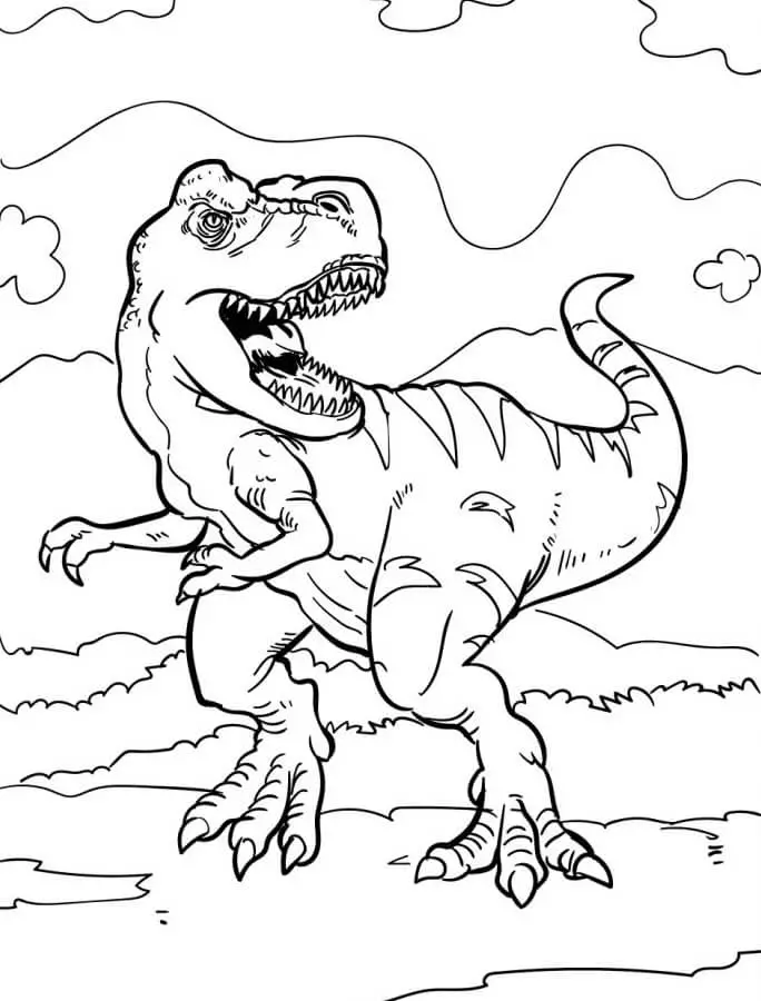 A T-Rex dinoszaurusz