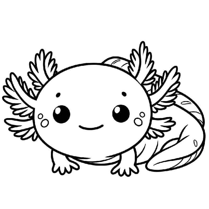 Animált axolotl