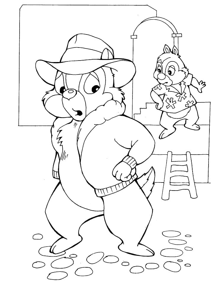 Animált Chip és Dale