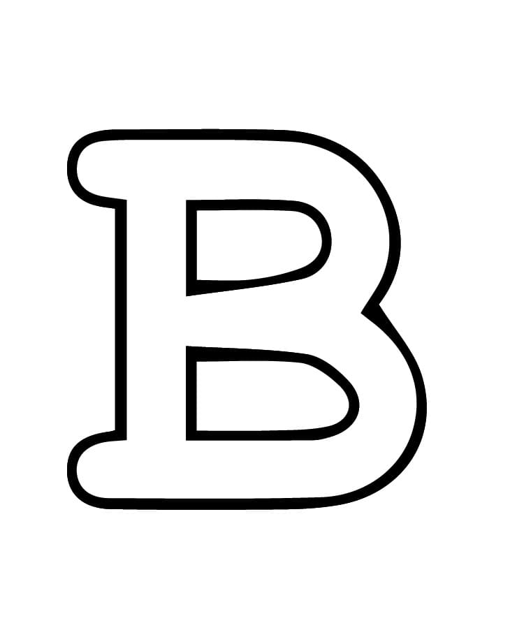 B betű ábécé