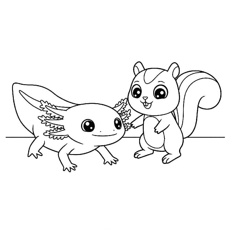 Boldog axolotl