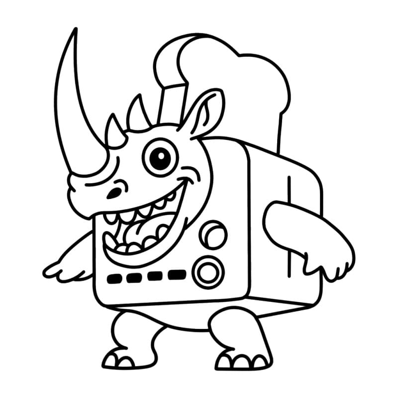 Brainrot Rhino Toasterino