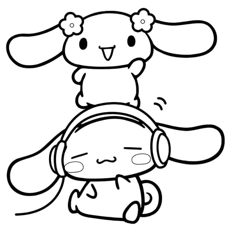 Cinnamoroll színező