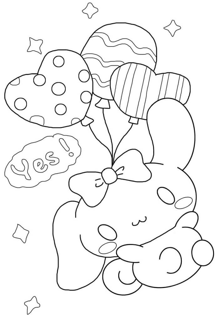 Cinnamoroll nyomtatásra