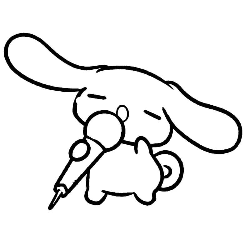 Cinnamoroll színezésre