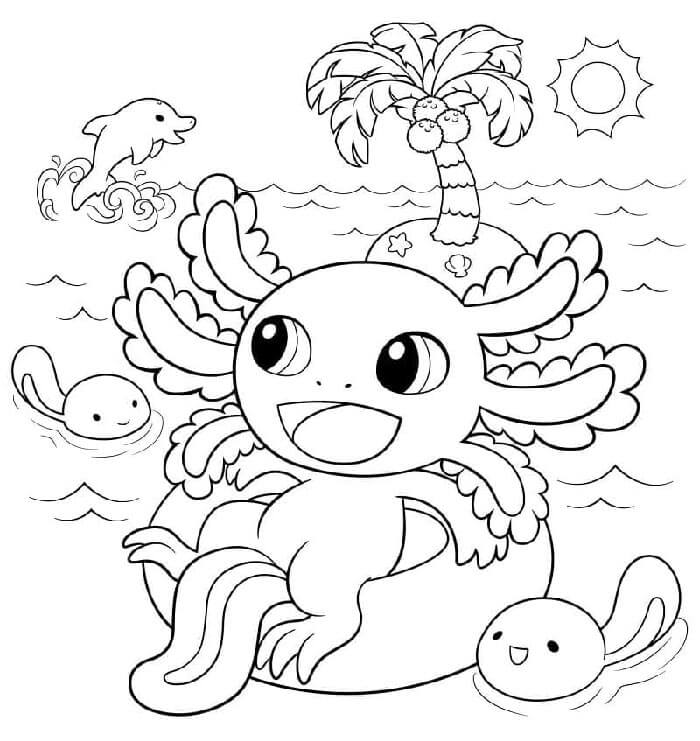 Csodálatos axolotl