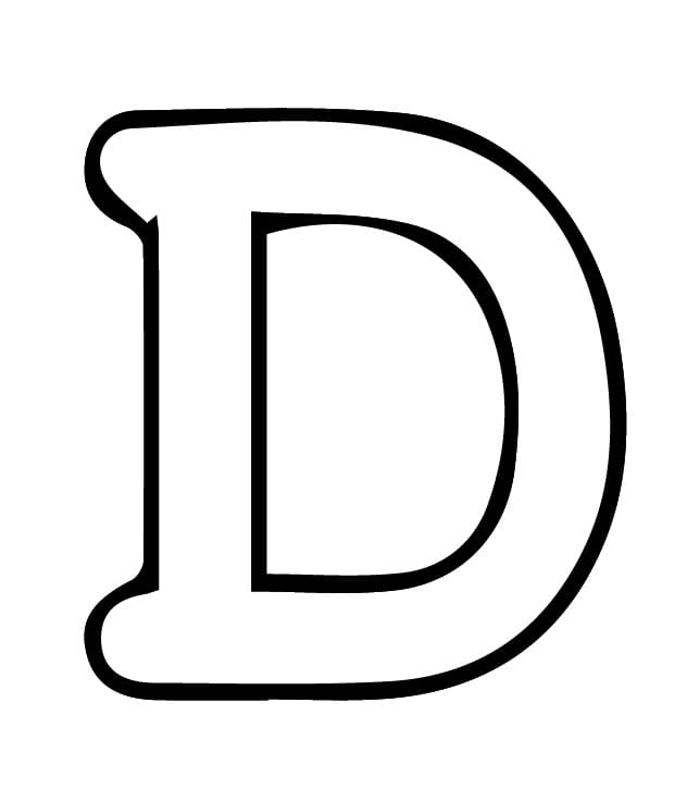D betű ábécé