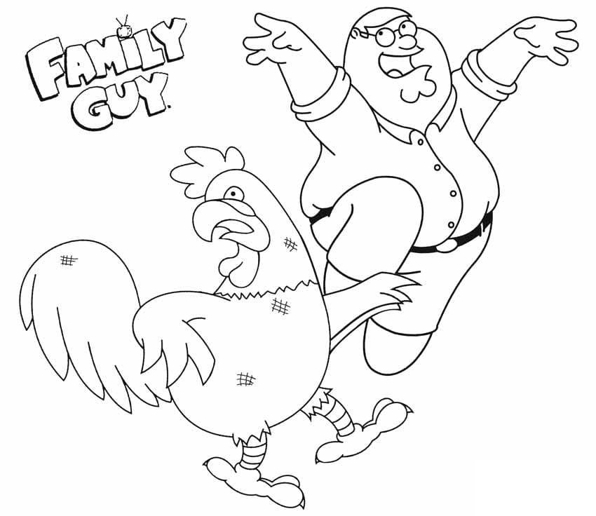 Family Guy ingyenesen nyomtatható