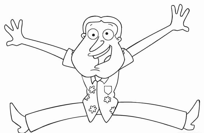 Family Guy nyomtatható gyerekeknek