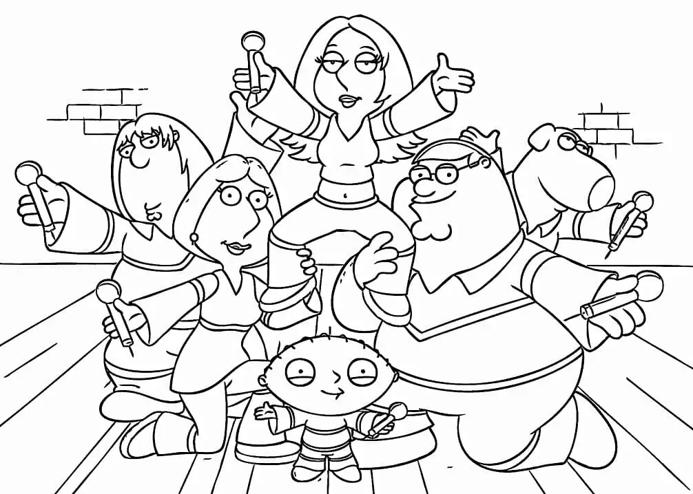 Family Guy nyomtatható