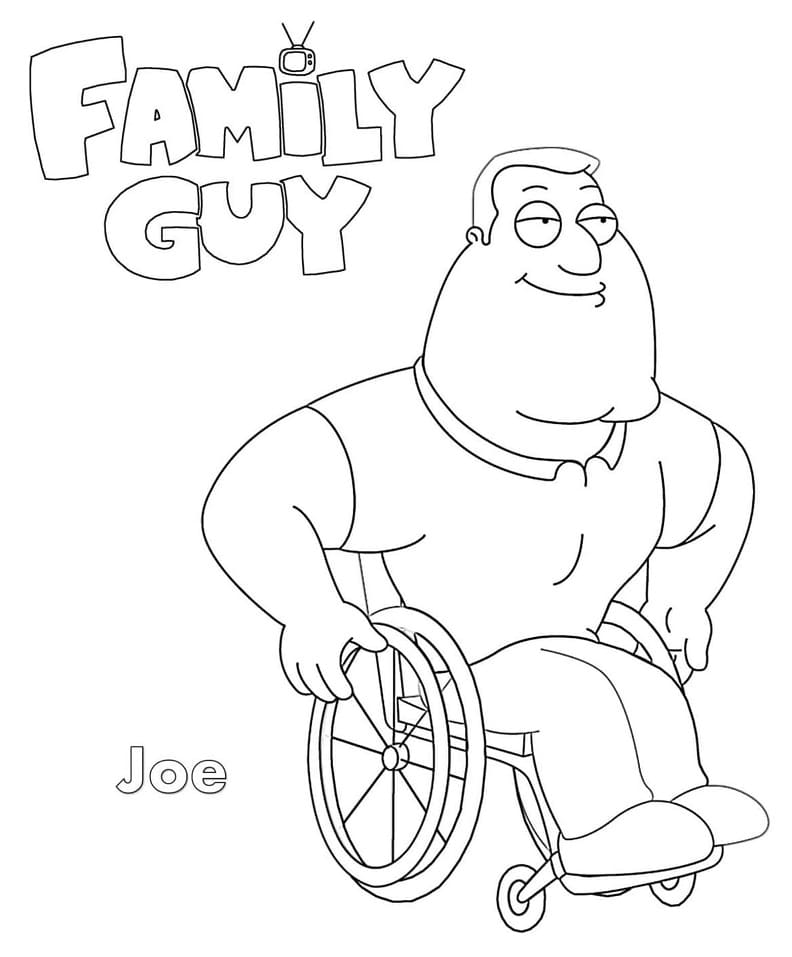 Family Guy színezhető