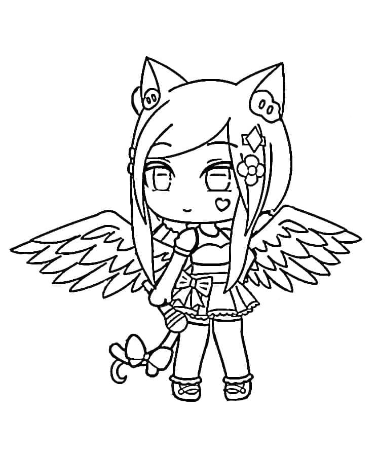 Gacha Life nyomtatható