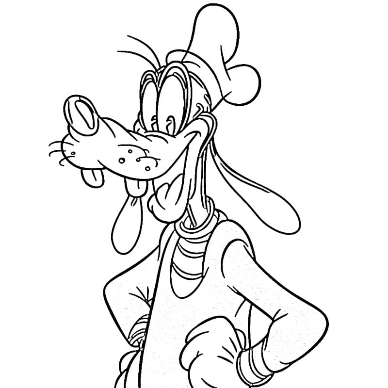 Goofy színező