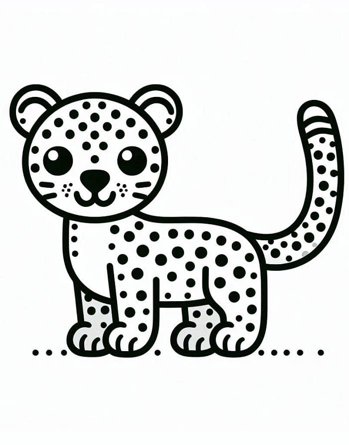 Imádnivaló leopárd