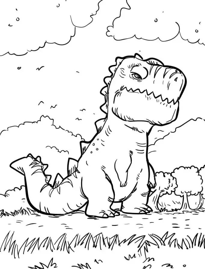 Ingyenes nyomtatható T-Rex