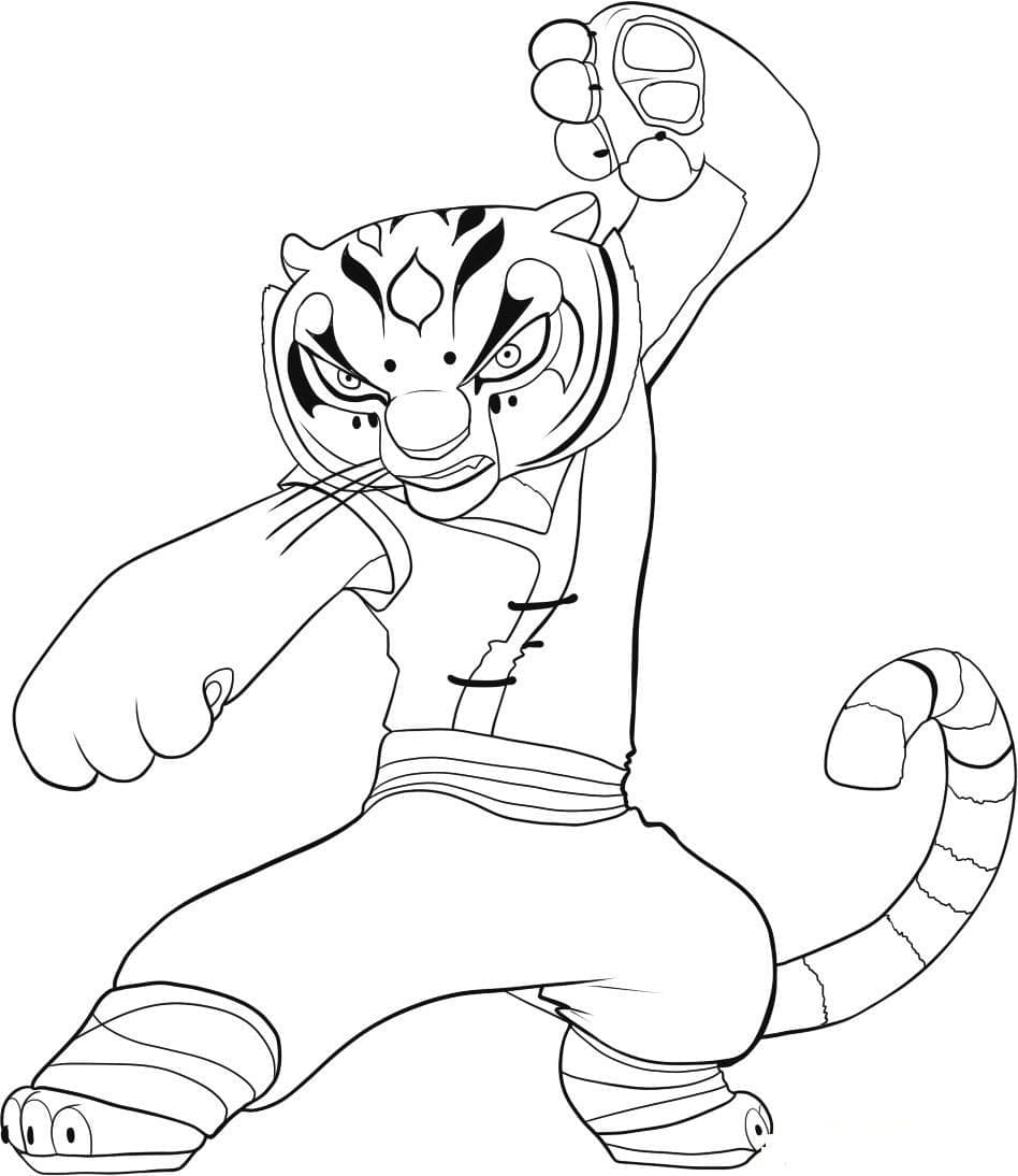 Kung Fu Panda nyomtatható kép