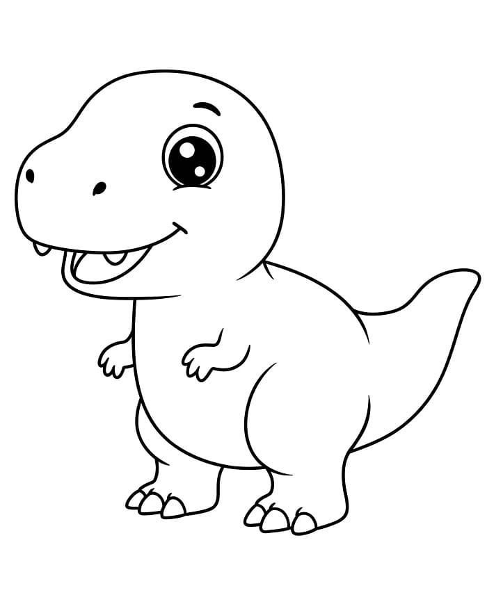 Nagyon aranyos T-Rex