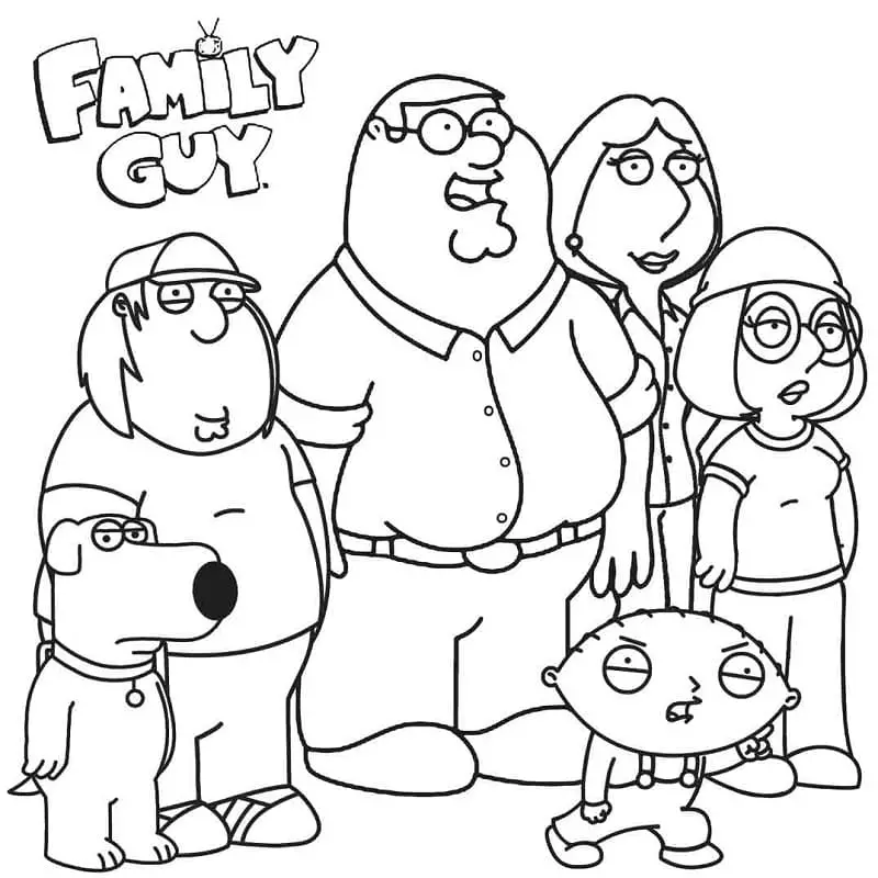 Family Guy színező